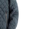 SWJGLITTR Men's Bomber Winter Jacket Male Quilted Casual Sherpa Lined Coat Stand Collar Warm Padded Outwear (XL ,Grey) view 4