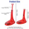 Tissting Bike Floor Stand for Indoor/Outdoor, Rear Wheel Parking Rack view 2