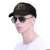 Army Fort Benning Army Base Georgia Trucker Hat for Men - Outdoors Baseball Snapback Cap Black view 4