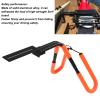 Surfboard Bike Rack, Aluminum Alloy Surfboard Bicycle Carrier Rack Angle Adjustable Anti Slip Motorbike Surfboard Stand for Surfboard, Skis, Windsurfer, Easy Parking at Surf view 3