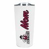 Campus Colors NCAA Stainless Steel Travel Tumbler for Mom - 18 oz - Double Walled Insulated Drinkware (New Mexico State Aggies - White) view 1