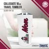 Campus Colors NCAA Stainless Steel Travel Tumbler for Mom - 18 oz - Double Walled Insulated Drinkware (New Mexico State Aggies - White) view 2