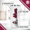Campus Colors NCAA Stainless Steel Travel Tumbler for Mom - 18 oz - Double Walled Insulated Drinkware (New Mexico State Aggies - White) view 3