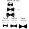 ZEYMINER Men Satin Bow Tie,Formal Tuxedo Suit Bowtie,Easy To Wear Necktie,Wedding Bow Tie,Children & Adults Adjustable Bowtie (Turquoise, L-(adults,full age)) view 3