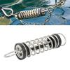 Keenso Mooring Springs, 0.24x11.81 Inches Dock Line Mooring Springs 304 Stainless Steel Boat Mooring Springs for Boats,Ships,Kayaks view 3