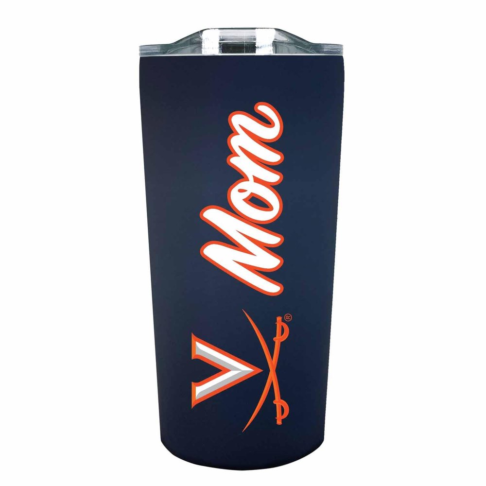 Campus Colors NCAA Stainless Steel Travel Tumbler for Mom - 18 oz - Double Walled Insulated Drinkware