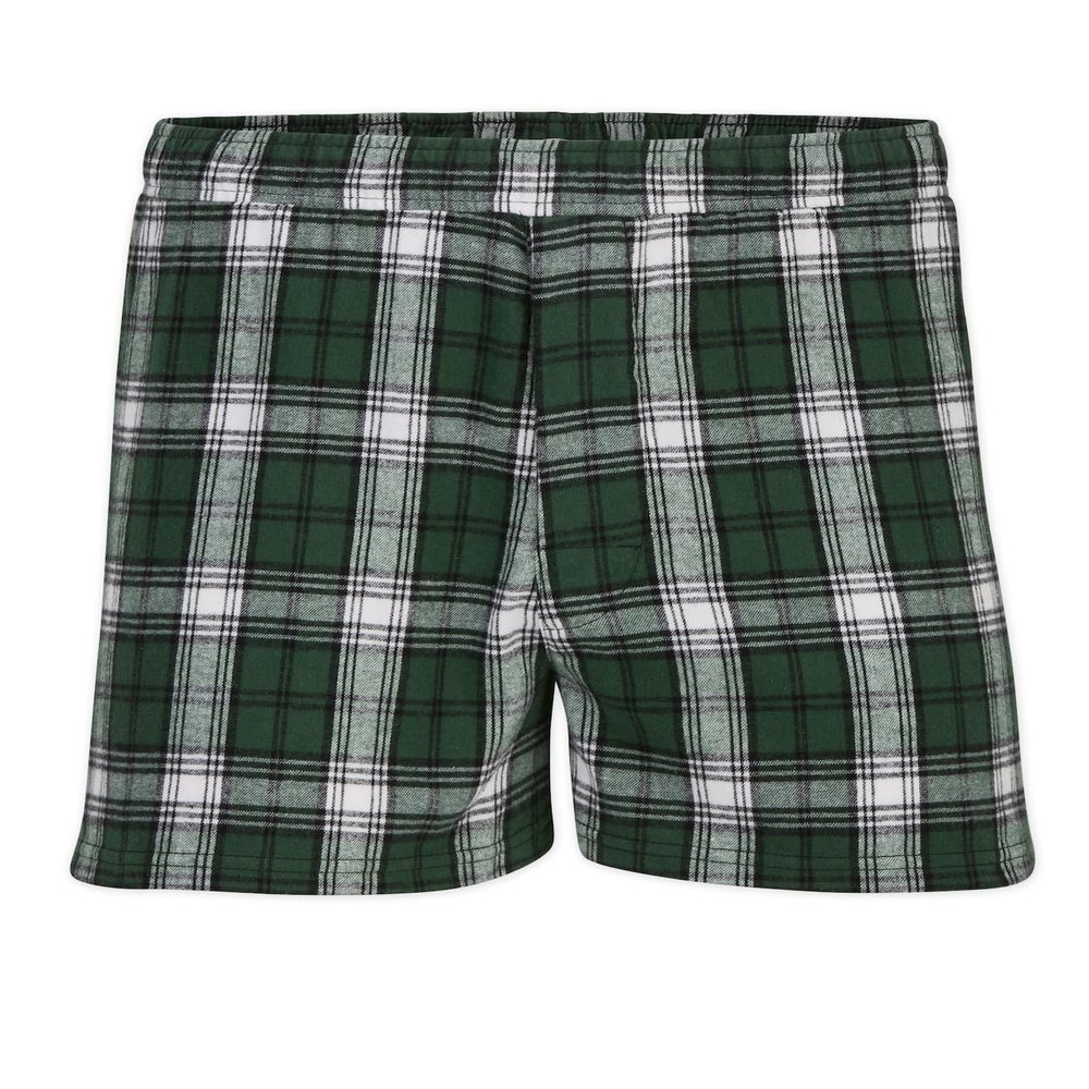 boxercraft Essential Cotton Flannel Boxer Shorts, with Fly Front Opening, Size L