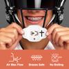 Football Mouth Guard  Lip Guard Football Mouthpiece with Strap  Breathable, Comfortable  Sleefs view 2