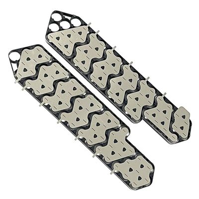 Formed Nickel Strip for Polly DP-5 EBike Battery Case 36V 48V 52V 10S5P 10S 5P 13S4P 14S4P 13S 14S Thickness 0.15mm Nickel Plated Steel Strip for DIY DP-5 E-Bike Battery Pack (48V 13S4P-1Set)