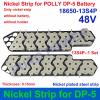Formed Nickel Strip for Polly DP-5 EBike Battery Case 36V 48V 52V 10S5P 10S 5P 13S4P 14S4P 13S 14S Thickness 0.15mm Nickel Plated Steel Strip for DIY DP-5 E-Bike Battery Pack (48V 13S4P-1Set) view 3