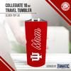 Campus Colors NCAA Stainless Steel Travel Tumbler for Mom - 18 oz - Double Walled Insulated Drinkware (Indiana Hoosiers - Crimson) view 2