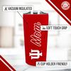 Campus Colors NCAA Stainless Steel Travel Tumbler for Mom - 18 oz - Double Walled Insulated Drinkware (Indiana Hoosiers - Crimson) view 3