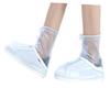 Happyyami Reusable Rain Shoe Covers High-top Boot Covers Overshoes Non-Slip for Men Cycling Outdoor XL