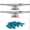 Warehouse Skateboards Venture Trucks Team Edition Loose Polished Skateboard Trucks - 5.8" Hanger 8.5" Axle with 1" Anodized Blue Hardware - Bundle of 2 Items view 1