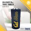 Campus Colors NCAA Stainless Steel Travel Tumbler for Mom - 18 oz - Double Walled Insulated Drinkware (Cal Golden Bears - Navy) view 2