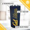 Campus Colors NCAA Stainless Steel Travel Tumbler for Mom - 18 oz - Double Walled Insulated Drinkware (Cal Golden Bears - Navy) view 3