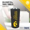 Campus Colors NCAA Stainless Steel Travel Tumbler for Mom - 18 oz - Double Walled Insulated Drinkware (Iowa Hawkeyes - Black) view 2