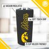 Campus Colors NCAA Stainless Steel Travel Tumbler for Mom - 18 oz - Double Walled Insulated Drinkware (Iowa Hawkeyes - Black) view 3