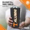 Campus Colors Collegiate Stainless Steel Travel Tumbler for Alumni - 18 oz - Double Walled Insulated Drinkware (Tennessee Volunteers - Black) view 2
