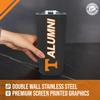 Campus Colors Collegiate Stainless Steel Travel Tumbler for Alumni - 18 oz - Double Walled Insulated Drinkware (Tennessee Volunteers - Black) view 4