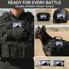 Bluyellow 2-Pack Skull Patch Israeli Flag Patch Embroidered Hook & Loop Israel Flag with Skull Patch Military Tactical Morale Patches for Backpacks Tactical Vest Dog Vest Harness 2x3 Inches view 4
