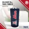Campus Colors NCAA Stainless Steel Travel Tumbler for Mom - 18 oz - Double Walled Insulated Drinkware (Memphis Tigers - Royal) view 2