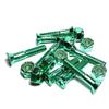 Warehouse Skateboards Venture Trucks Team Edition Loose Polished Skateboard Trucks - 5.8" Hanger 8.5" Axle with 1" Anodized Green Hardware - Bundle of 2 Items view 3
