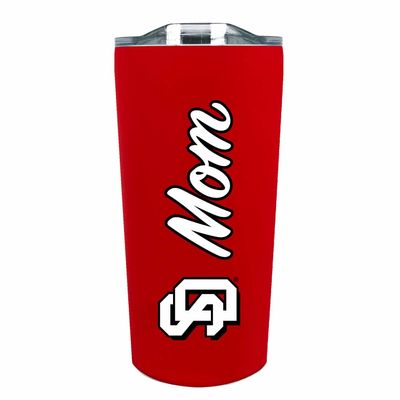 Campus Colors NCAA Stainless Steel Travel Tumbler for Mom - 18 oz - Double Walled Insulated Drinkware (South Dakota Coyotes - Red)