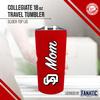Campus Colors NCAA Stainless Steel Travel Tumbler for Mom - 18 oz - Double Walled Insulated Drinkware (South Dakota Coyotes - Red) view 2