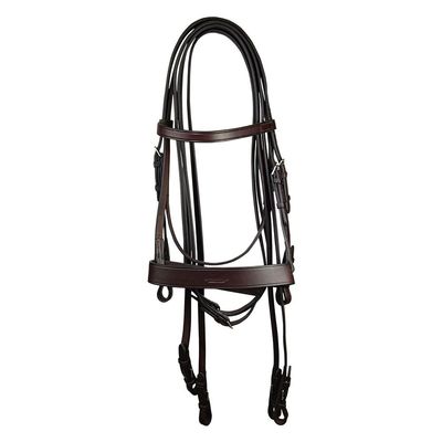 PG Polo Bridle English Premier Leather with 2 Sets of Reins