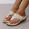 Dress Sandals For Women Orthotic Dressy Orthopedic Sandals for Women Arch Support Slides Slippers for Plantar Fasciitis Extremely Comfort Dressy Summer Orthotic Flip Flops view 3