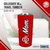 Campus Colors NCAA Stainless Steel Travel Tumbler for Mom - 18 oz - Double Walled Insulated Drinkware (Ohio State Buckeyes - Red) view 2