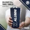 Campus Colors Collegiate Stainless Steel Travel Tumbler for Alumni - 18 oz - Double Walled Insulated Drinkware view 2