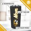 Campus Colors NCAA Stainless Steel Travel Tumbler for Mom - 18 oz - Double Walled Insulated Drinkware (Missouri Tigers - Black) view 3