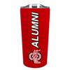Campus Colors Collegiate Stainless Steel Travel Tumbler for Alumni - 18 oz - Double Walled Insulated Drinkware (Ohio State Buckeyes - Red) view 1