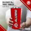 Campus Colors Collegiate Stainless Steel Travel Tumbler for Alumni - 18 oz - Double Walled Insulated Drinkware (Ohio State Buckeyes - Red) view 2