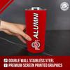 Campus Colors Collegiate Stainless Steel Travel Tumbler for Alumni - 18 oz - Double Walled Insulated Drinkware (Ohio State Buckeyes - Red) view 4
