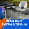 Better Boat Boat Seat Pedestal Kit, 1 Pack, 11-Inch Post, Spring Suspension, 3/4 Inch Pin, 13.8 Inch Height, Fits Jon Bass and Fishing Boats view 4