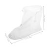 Happyyami High-top Reusable Waterproof Shoe Covers for Rain Rainproof Overshoes for Cycling Camping Fishing Non-Slip Size l view 2