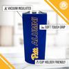 Campus Colors Collegiate Stainless Steel Travel Tumbler for Alumni - 18 oz - Double Walled Insulated Drinkware (Pitt Panthers - Royal) view 3