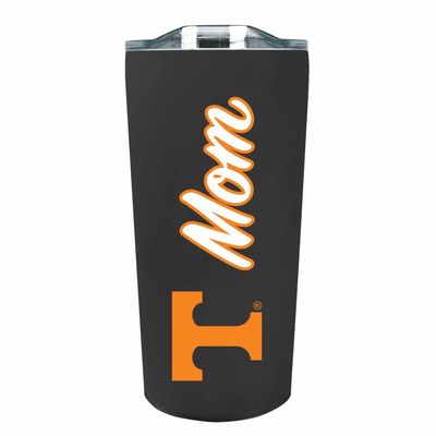 Campus Colors NCAA Stainless Steel Travel Tumbler for Mom - 18 oz - Double Walled Insulated Drinkware (Tennessee Volunteers - Black)