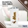 Campus Colors NCAA Stainless Steel Travel Tumbler for Mom - 18 oz - Double Walled Insulated Drinkware (Wyoming Cowboys - White) view 2