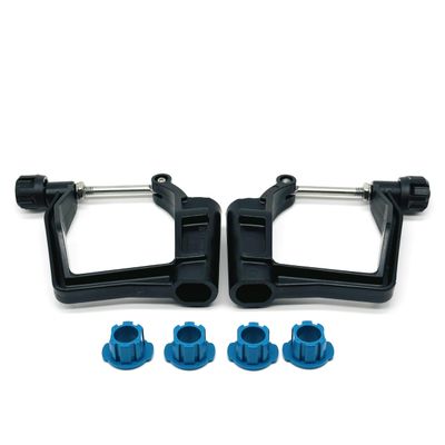 Concept2 Scull Oarlock Kit with Blue Pitch Bushings for 13mm Rigger Pin, 416