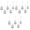 Yardwe 15pcs Fishing Bait Cages Stainless Steel Bait Trap Cage Fishing Trap Basket Lure view 1
