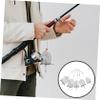 Yardwe 15pcs Fishing Bait Cages Stainless Steel Bait Trap Cage Fishing Trap Basket Lure view 4