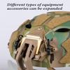 FMATAL GEAR Tactical Helmet NVG Mount with Modular Bungee Shroud, Compatible with Airsoft, Paintball, and Sports Cameras(DE) view 4