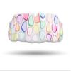 Impact Custom Professional MMA/Boxing/Muay Thai Mouthguard, Design Series (Heart Confetti) view 1