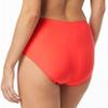 Beach House Chloe High Waisted Bikini Bottom - Modest Full Coverage Swim Bottom - Red Sunset, 12 view 2