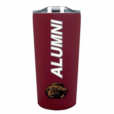 Campus Colors Collegiate Stainless Steel Travel Tumbler for Alumni - 18 oz - Double Walled Insulated Drinkware (Montana Grizzlies - Maroon)