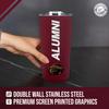 Campus Colors Collegiate Stainless Steel Travel Tumbler for Alumni - 18 oz - Double Walled Insulated Drinkware (Montana Grizzlies - Maroon) view 4